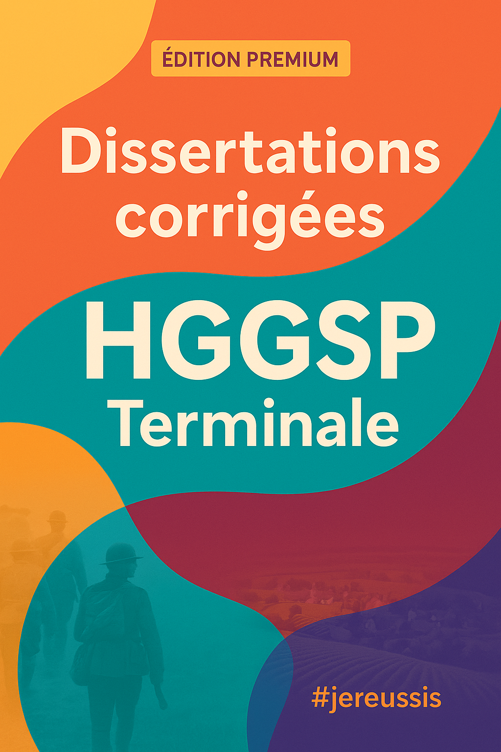 Couverture Ebook Méthode La Dissertation HGGSP Terminale